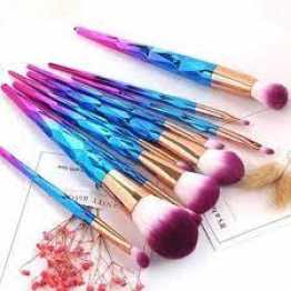 10pcs mermaid unicorn makeup brush