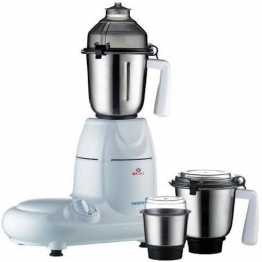 Bajaj Twister 750-Watt Mixer Grinder with 3 Jars (White)