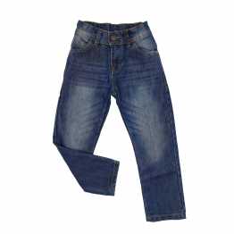 Boys' Regular Fit Denim Pants Navy Blue