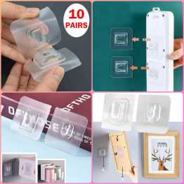 Double-Sided Adhesive Wall Hooks
