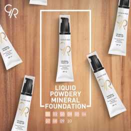 Golden Rose Liquid Powdery Mineral Foundation