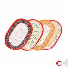 LivingTex -4 PCS DOOR MAT (ASSORTED)