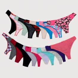 Livingtex Global  24 PCS LADIES UNDERWEAR THONG