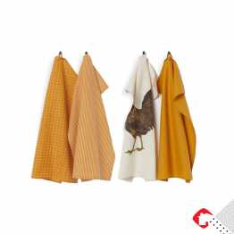 Livingtex Global  4 PC’S ASSORTED DISH TOWEL