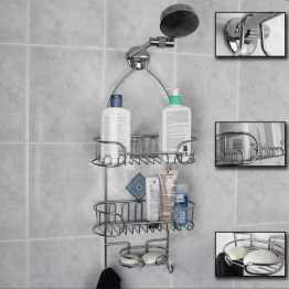 LUXURY CHROME SHOWER CADDY
