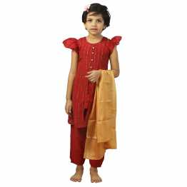 Maroon Baby Girls 3 Pieces