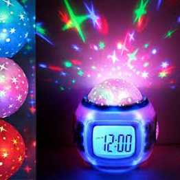 Music Starry Star Sky  Alarm Clock