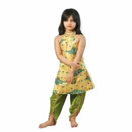 Princes Golden Tops & Tulip Salwar