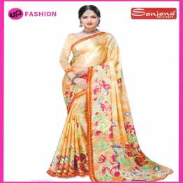 Sanjana brand soft silk saree  | Sanjana soft silk saree brand Best Price in Bangladesh
