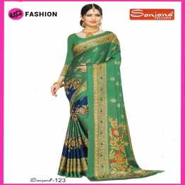 Sanjana brand soft silk saree  | Sanjana soft silk saree brand Best Price in Bangladesh