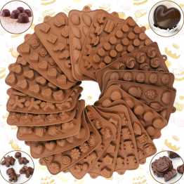 Silicone Chocolate Shapes 3D Flowers Shape Moulds