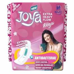 SMC Joya Extra Heavy Flow Wings: 8 Pads Pack