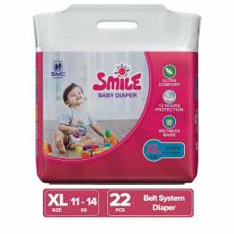 SMC Smile Baby Diaper Extra Large (XL) (11-18 kg) - 22 pcs