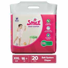 SMC Smile Baby Diaper Large (XXL) (16 kg) - 20 pcs