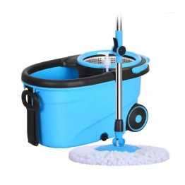 Spin Mop With Wheels - Easy Spin Magic Mop Set