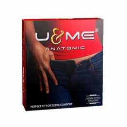 U&ME Anatomic Condom - 3 Pieces Pack