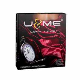 U&ME Long Love Condom - 3 Pieces Pack